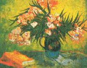 Vincent Van Gogh Still Life, Oleander and Books Norge oil painting reproduction